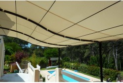 fixation velcros pergola