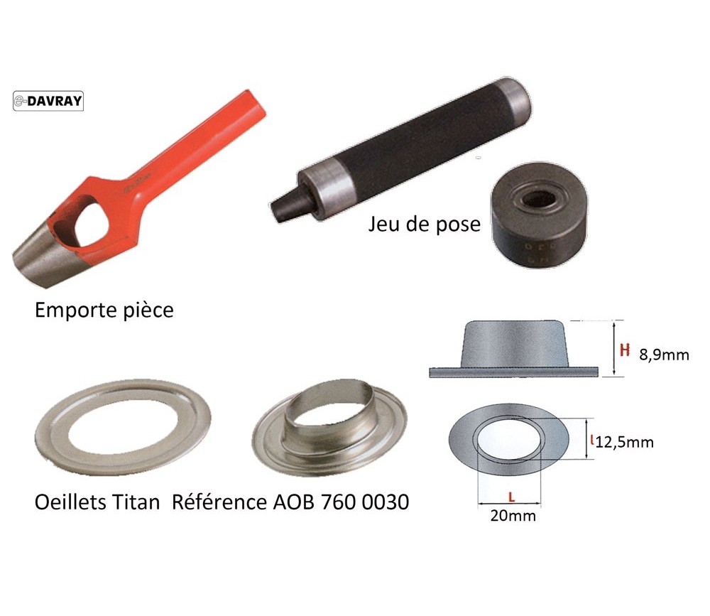 Tourniquet pour Bâche