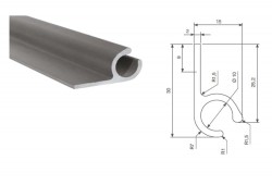 Profil aluminium pour bâche