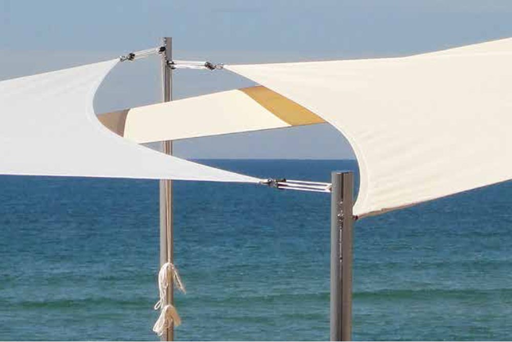 Mât aluminium pour voile d'ombrage - Mâts de fixation - E-Davray