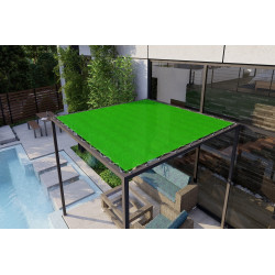 Toile extérieure avec œillets - Charlie - TeXext 208 Bright Green