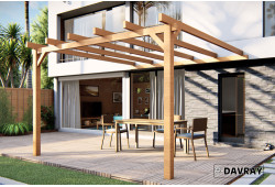 Pergola bois 3m00 X 3m00