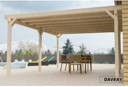 Pergola bois ROMY 6m00 X 5m00