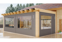 Pvc Bâche Protection Transparente,Transparente Bâche Industrielle,Bâche  Transparente Anti-Ultraviolet,Convient Pour Pergola, [H3976]