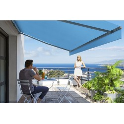 Bandeau (valance) Multicolore Rayé Pour Auvent - 4 Mètres De Long, En Polyester Pour Extérieur
