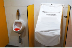 housse sanitaire pour urinoir