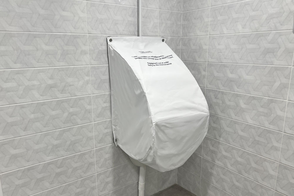 housse pour urinoir