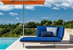 coussin bain de soleil extérieur