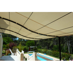 Toile standard avec œillets - LAC 650 TEX imperméable