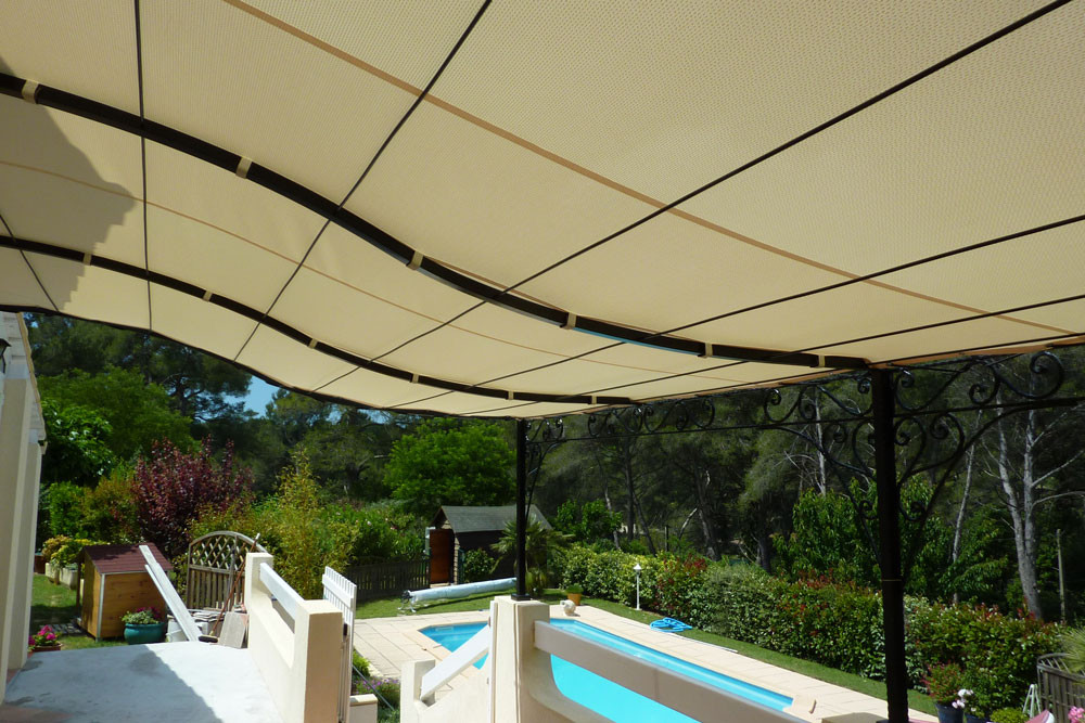 Toile standard avec œillets - LAC 650 TEX imperméable