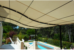 Toile standard avec œillets - LAC 650 TEX imperméable