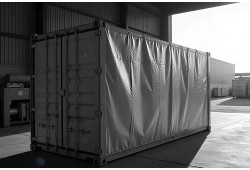 housse de protection sur container