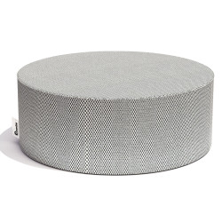 table basse jronde en tissu sunbrella haut de gamme