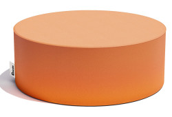 table basse jronde en tissu sunbrella haut de gamme