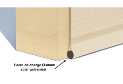 Barre de charge Ø30 - Longueur 150cm