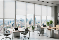 Toile pour store intérieur de bureau