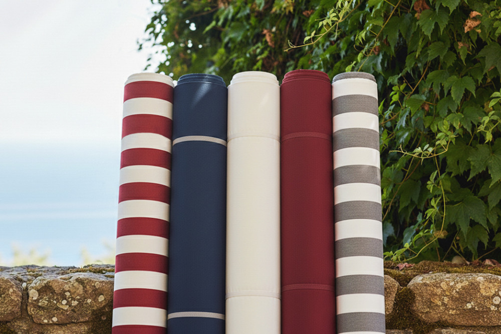 Toile extérieure au mètre pour store banne