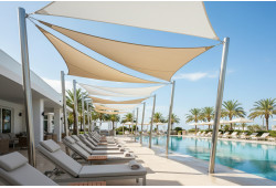 Voile de protection solaire sur mesure