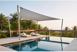 Voile d'ombrage sur mesure