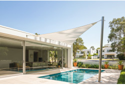 Mât inox 316L  pour voile d'ombrage