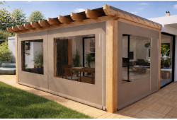 Bâche sur mesure pour terrasse