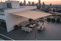 Pack multi-voiles d'ombrage rooftop