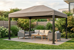 Toile sur mesure pour tonnelle rectangulaire