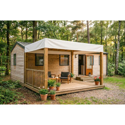 Bâche sur mesure pour mobilhome