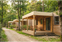 Bâche sur mesure pour mobilhome - Camping