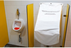 housse sanitaire pour urinoir