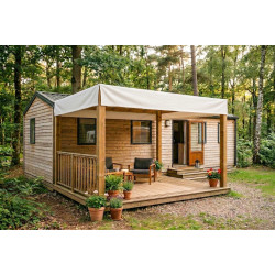 Bâche sur mesure pour mobilhome