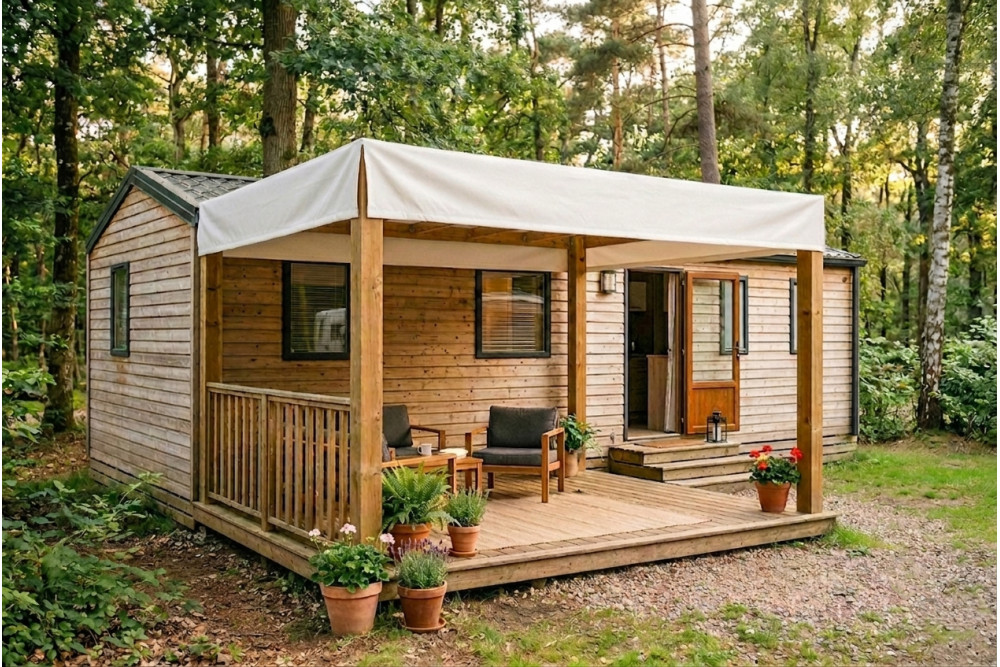 Bâche pour mobilhome