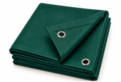 Bâche PVC 5x6 m LAC 640 vert 995 RAL 6026
