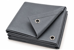 Bâche PVC 5x6 m LAC 640 gris 939