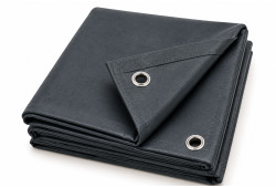 Bâche PVC 5x6 m LAC 640 gris anthracite 7705 RAL 7016