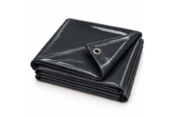 Bâche PVC 5x8m LAC 650 TEX anthracite 7705