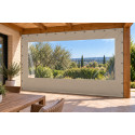 Bâches de fermeture de terrasse aux dimensions prédéfinies