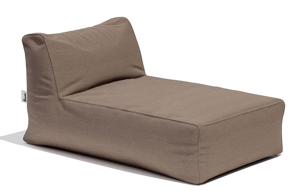 méridienne pour l'extérieur en tissu sunbrella lopi