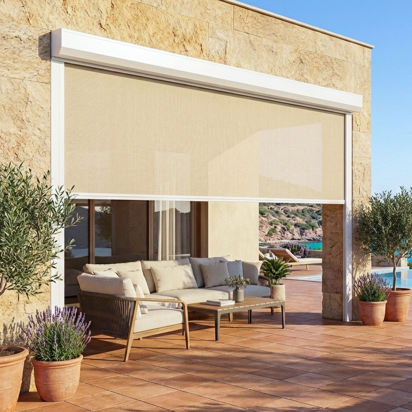 Store zip screen extérieur - KristallRoll