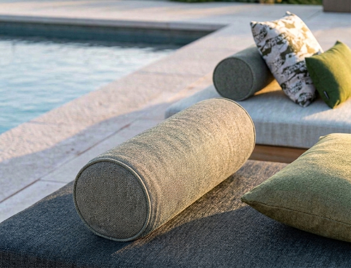 Coussin traversin Ø20 x 50cm