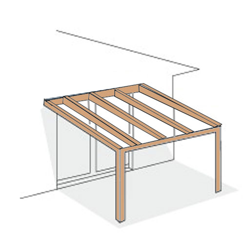 picto pergola bois