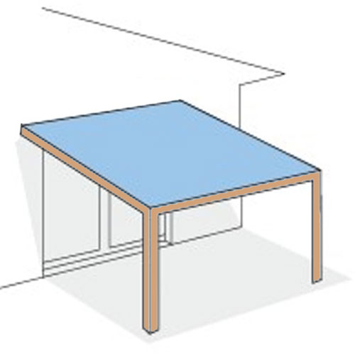 picto toile sur mesure pour pergola bois