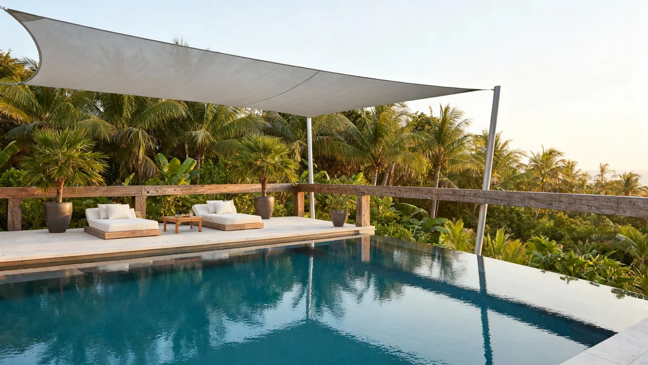 voile d'ombrage sur mesure E-DAVRAY
