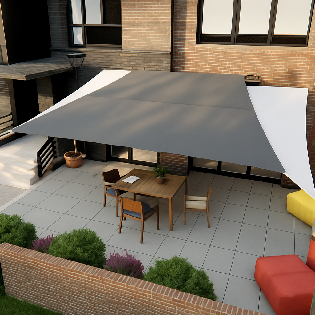 voile d'ombrage sur mesure