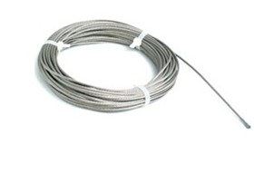 Câble inox Ø4mm pour fixation voile d'ombrage