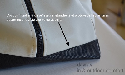 Fond antiglisse pour sac sur mesure