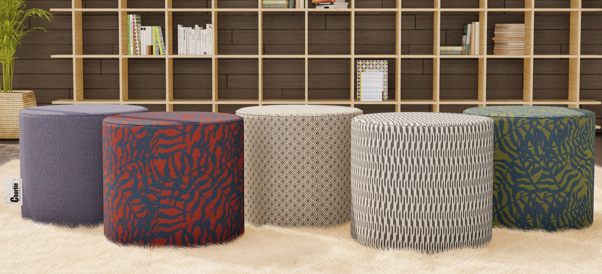 Pouf pour l'intérieur et l'extérieur