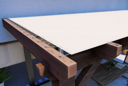 Comment prendre les mesures d'une toile pour pergola bois ?