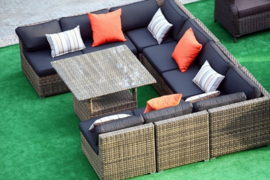 Prise de mesure des coussins de décoration