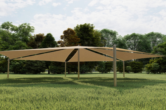 Sunflower, le concept voiles d'ombrage